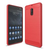Ốp lưng Nokia 6 chống sốc dẻo màu đỏ