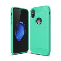 Ốp lưng Iphone X/XS chống sốc dẻo màu xanh lá