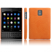 Ốp lưng Ione Blackberry Passport vân cá sấu màu cam