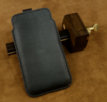 Bao Da Có Dây Rút Iphone 17 PRO Da Bò Thật May Thủ Công